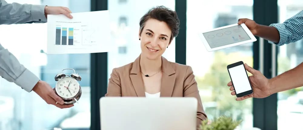 business woman time management 1